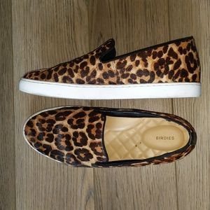 Cheetah print slip on sneakers Birdies